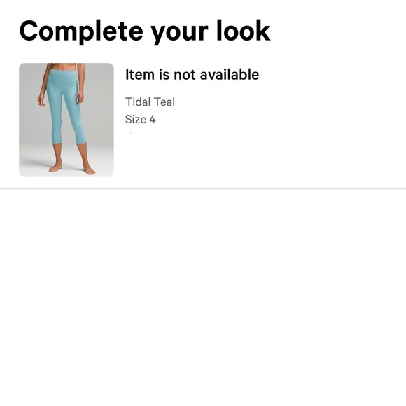 Lululemon Align Cropped Leggings - Picture 2 of 3